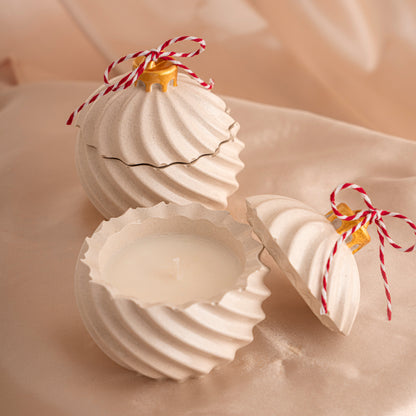 BOLA DE NAVIDAD RECIPIENTE